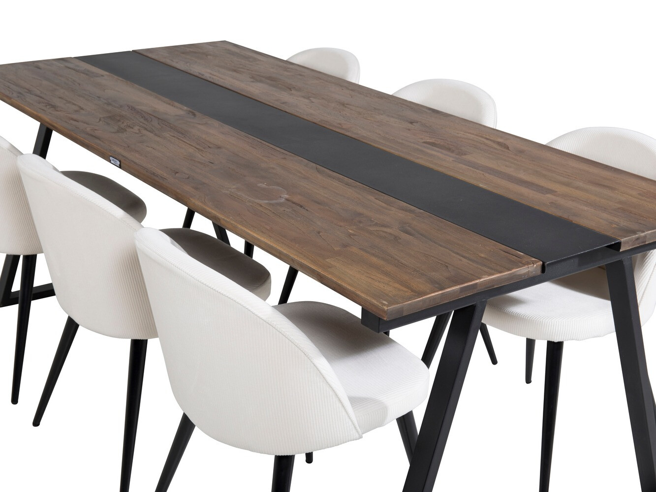 Conjunto de mesas y sillas para comedor Dallas 1945