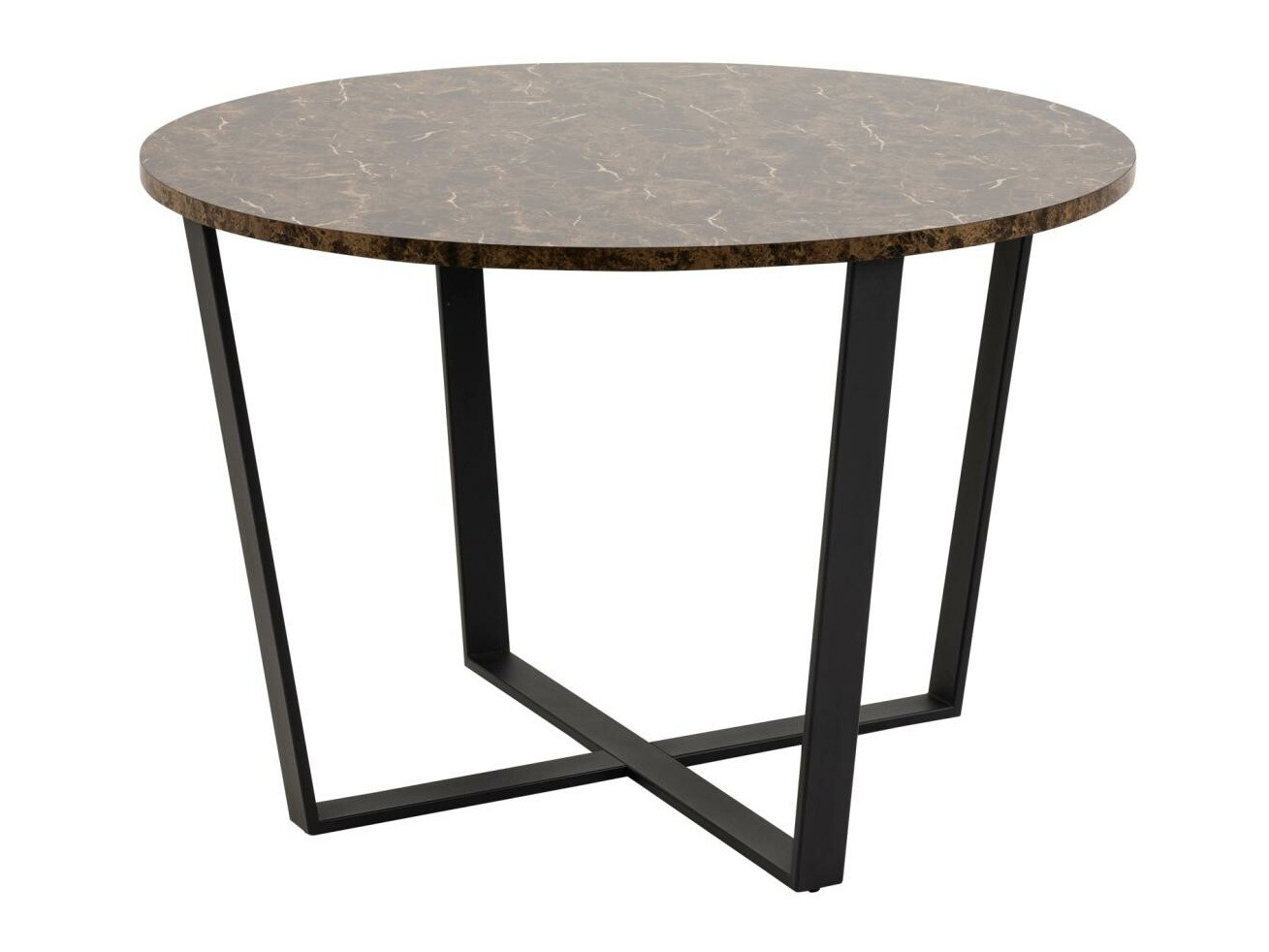 Mesa Norsica 309 (Mármol marrón + Negro)