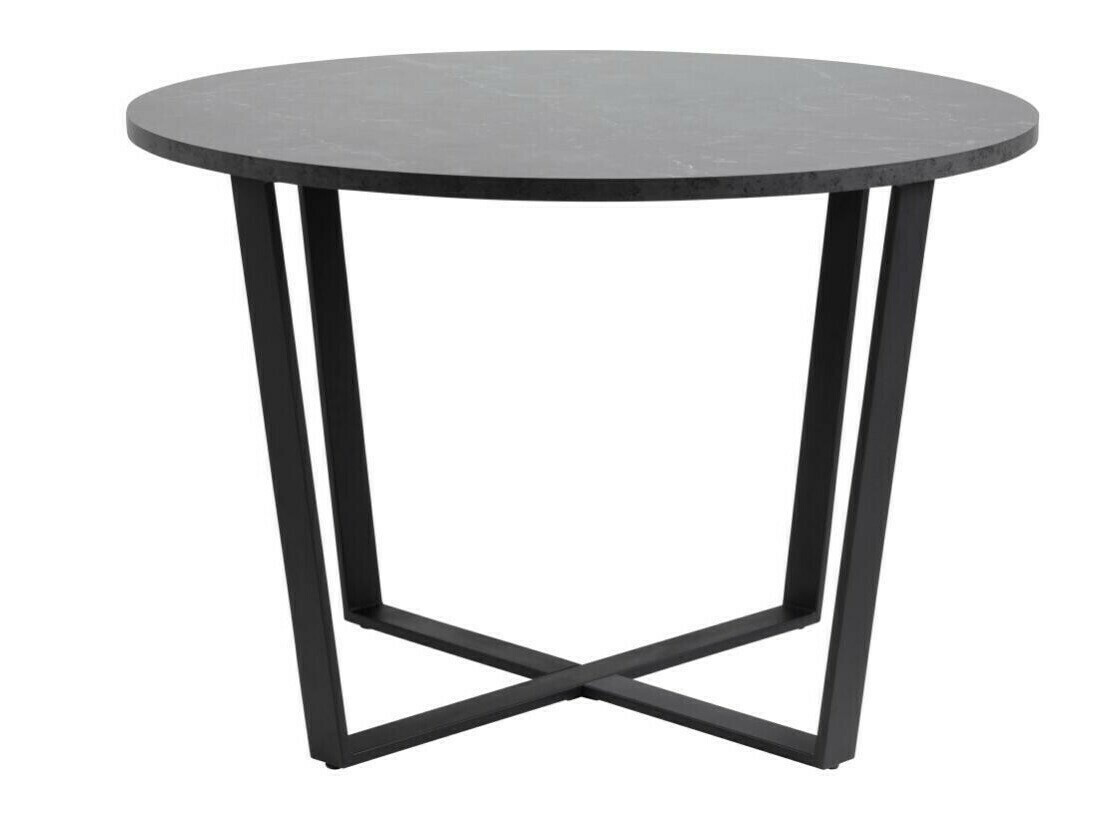 Mesa Norsica 309 (Mármol negro + Negro)