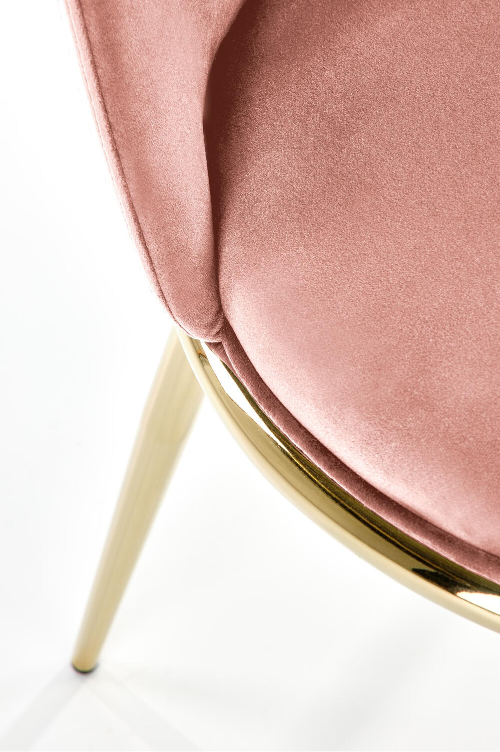 Silla Houston 1327 (Rosa claro + Dorado)
