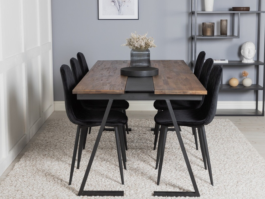 Conjunto de mesas y sillas para comedor Dallas 1946