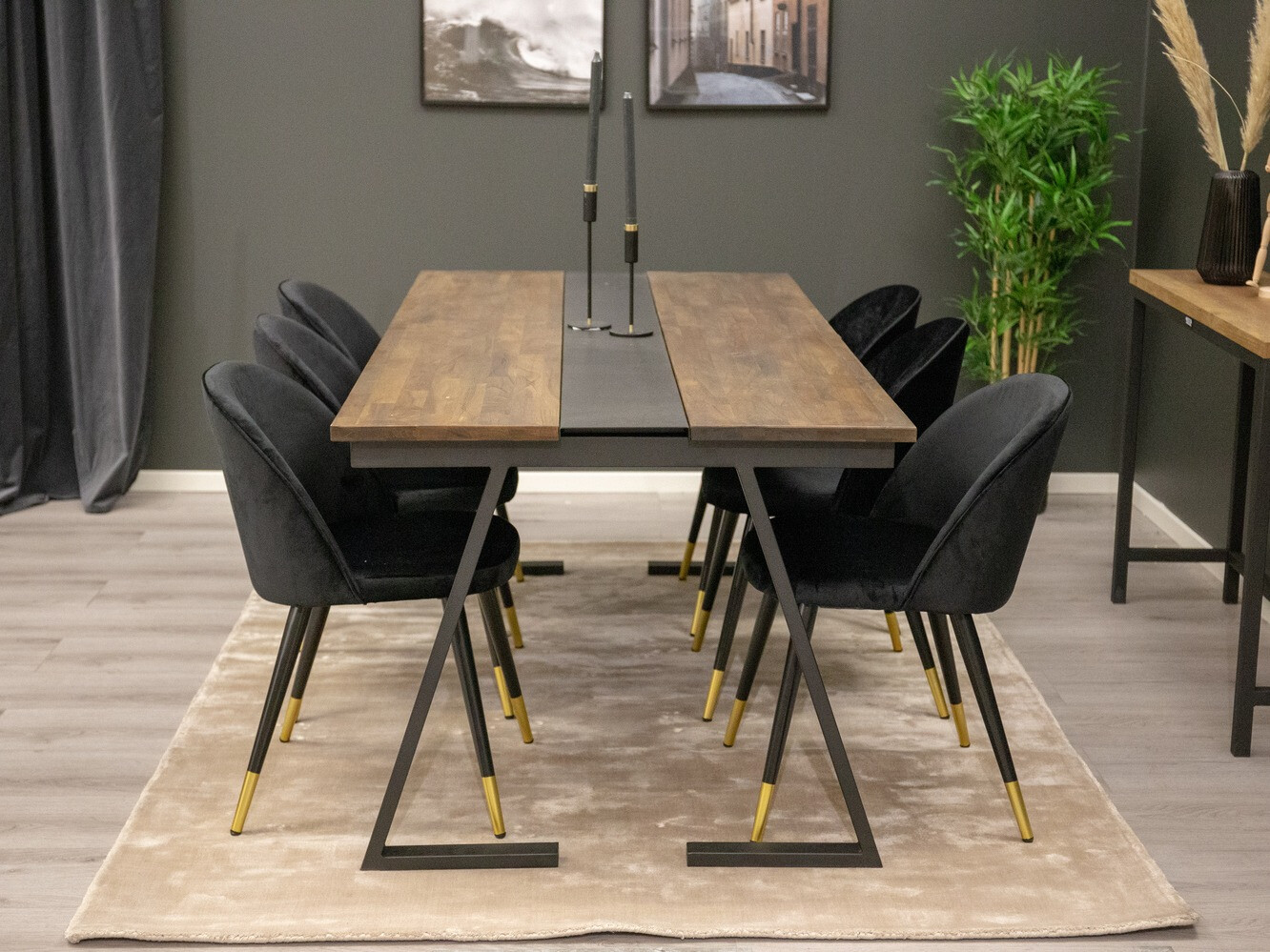 Conjunto de mesas y sillas para comedor Dallas 2086