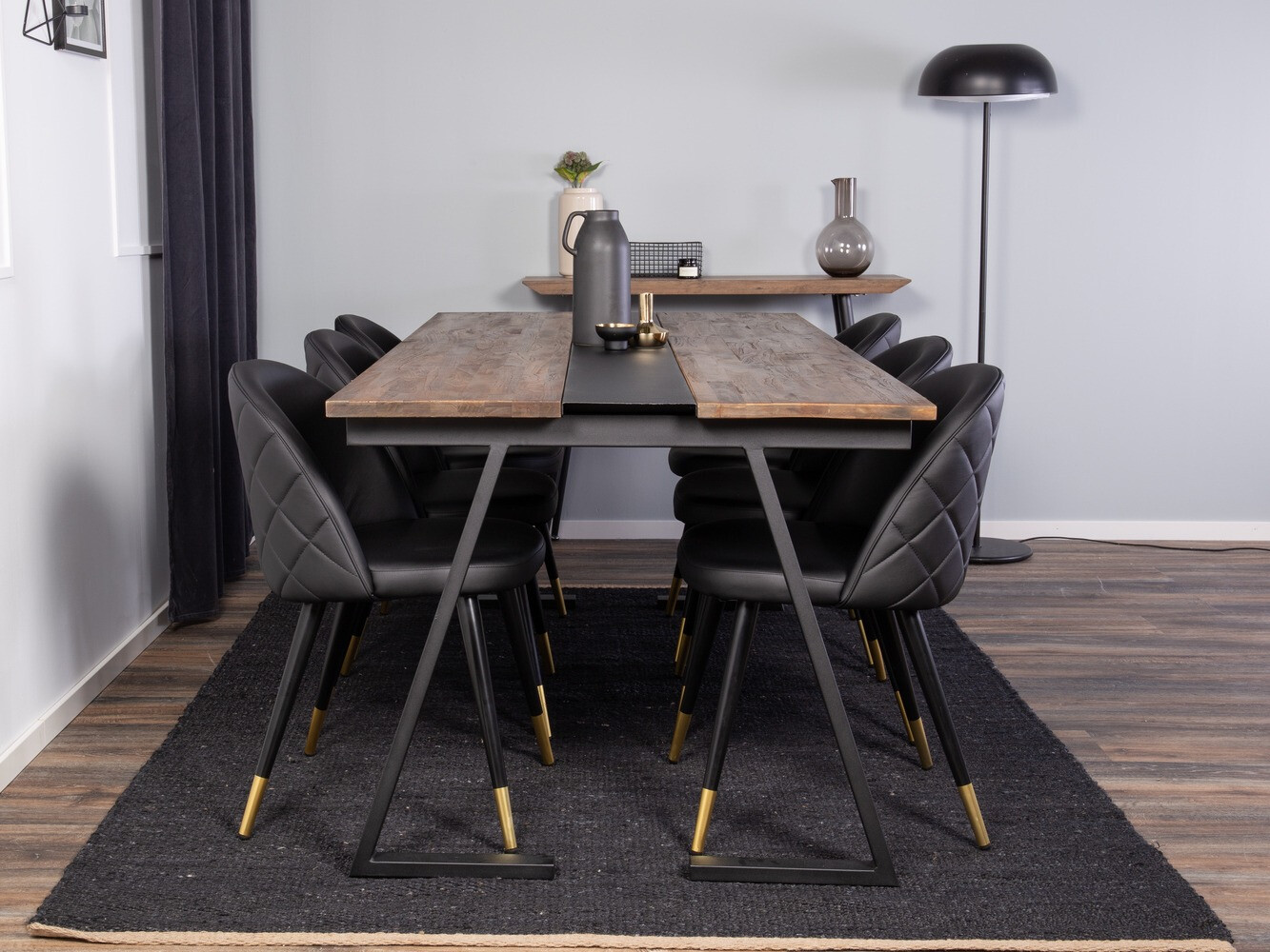 Conjunto de mesas y sillas para comedor Dallas 2087