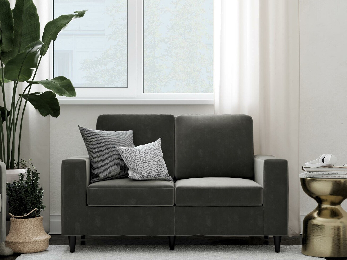 Sofá Tulsa 445 (Gris)