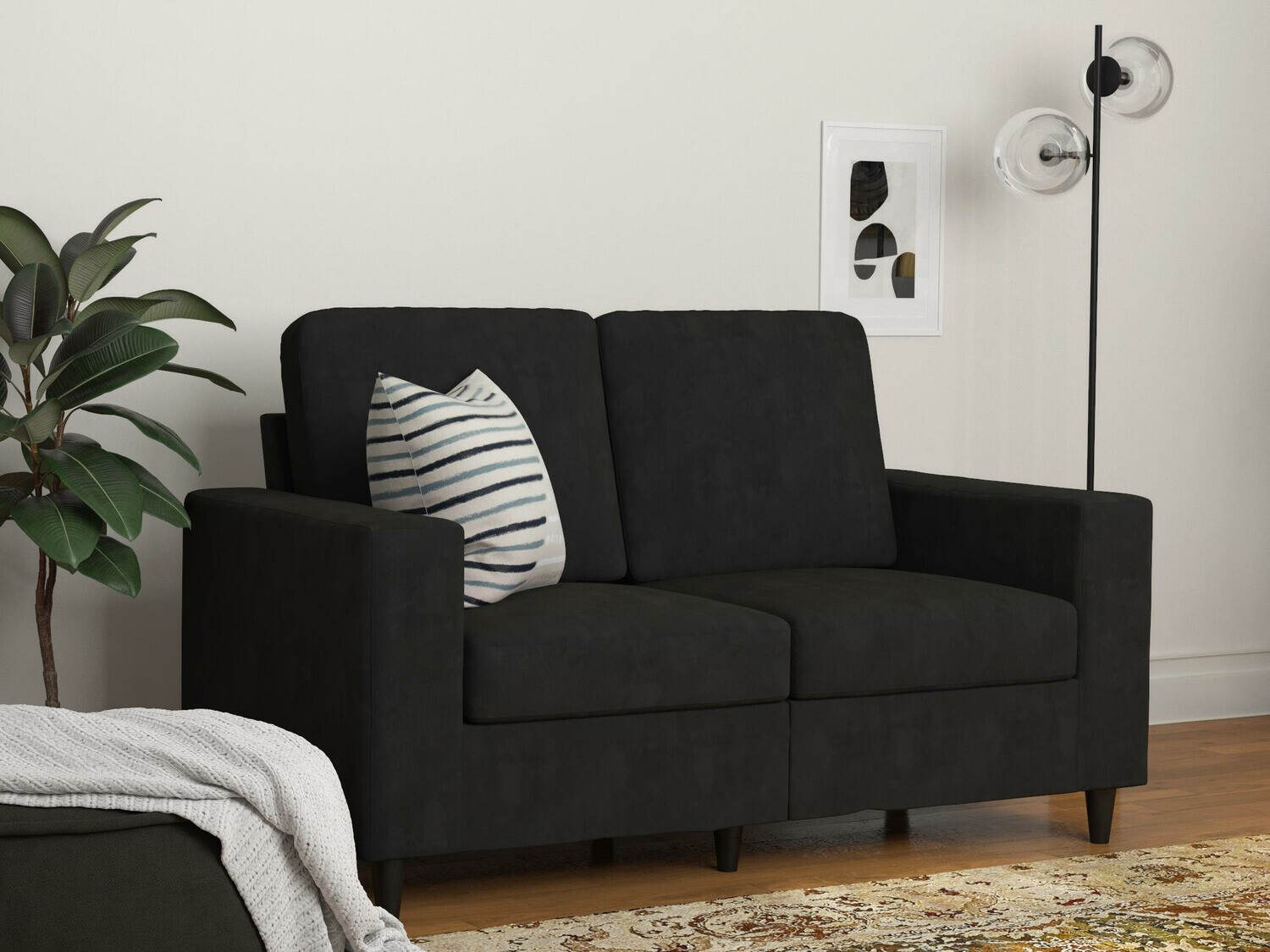 Sofá Tulsa 445 (Negro)