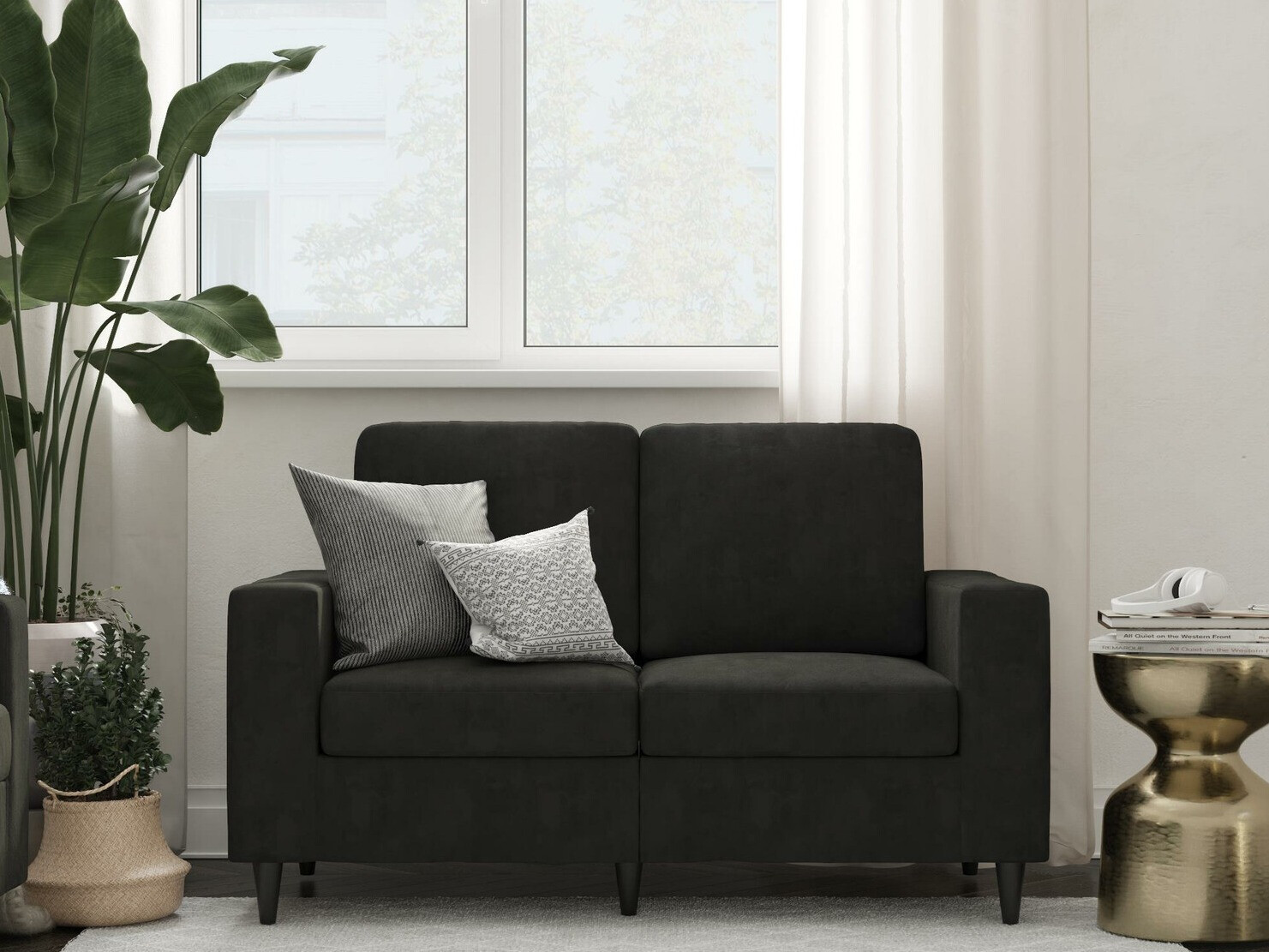 Sofá Tulsa 445 (Negro)