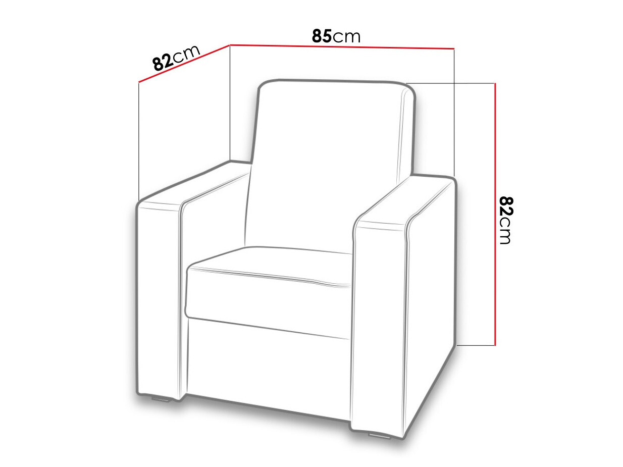 Sillón Providence 189 (Soft 011 + Lux 05)