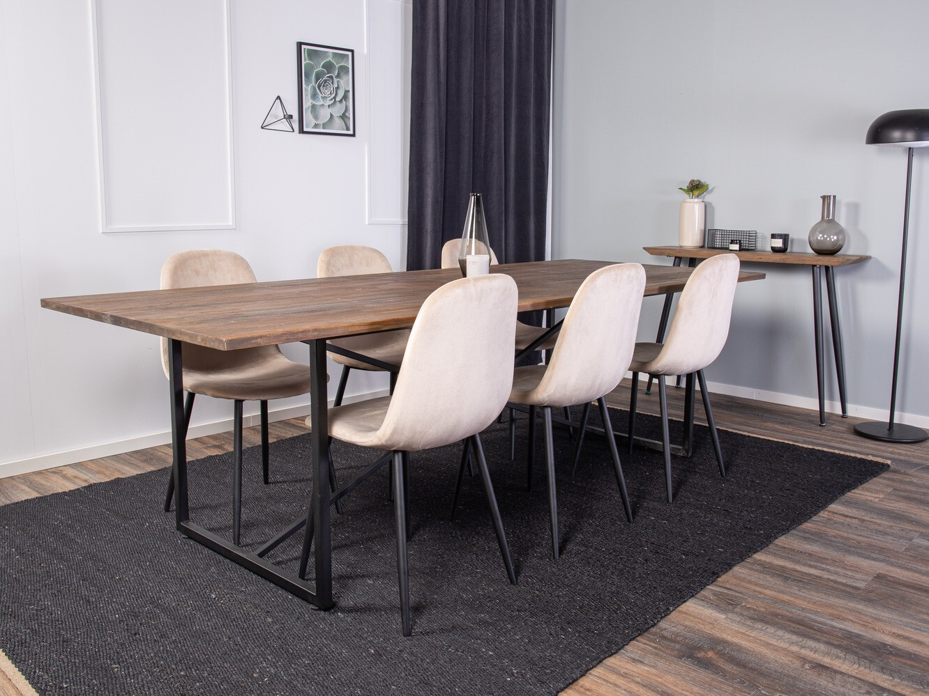 Conjunto de comedor Dallas 1589