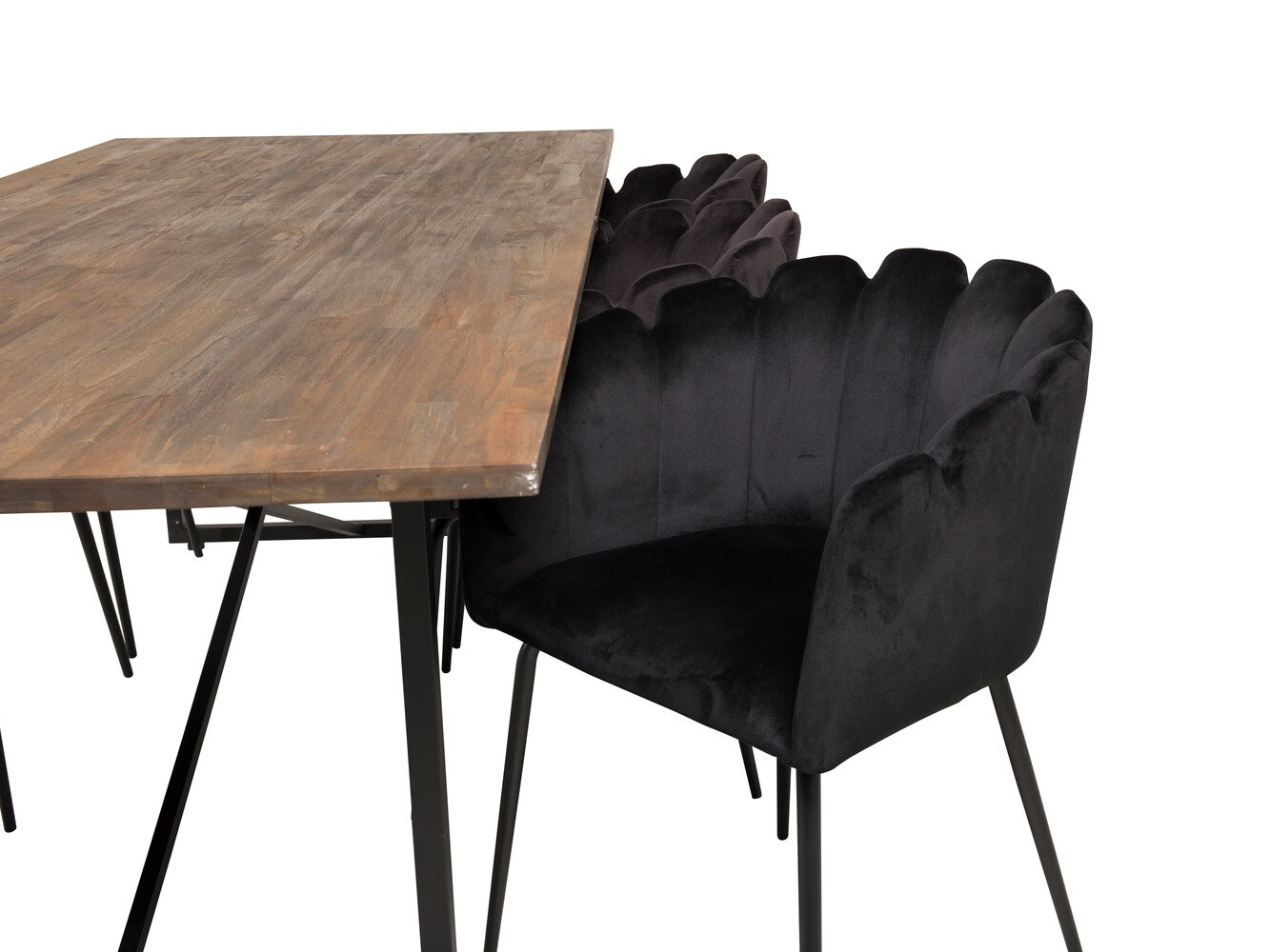 Conjunto de mesas y sillas para comedor Dallas 1600