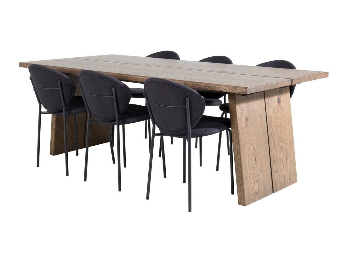 Conjunto de mesas y sillas para comedor Dallas 1788