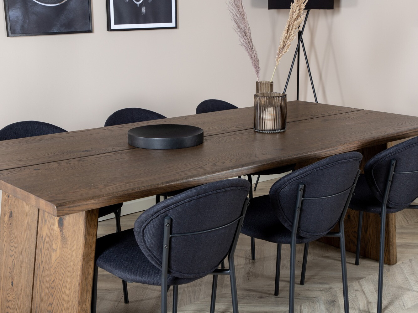 Conjunto de mesas y sillas para comedor Dallas 1788