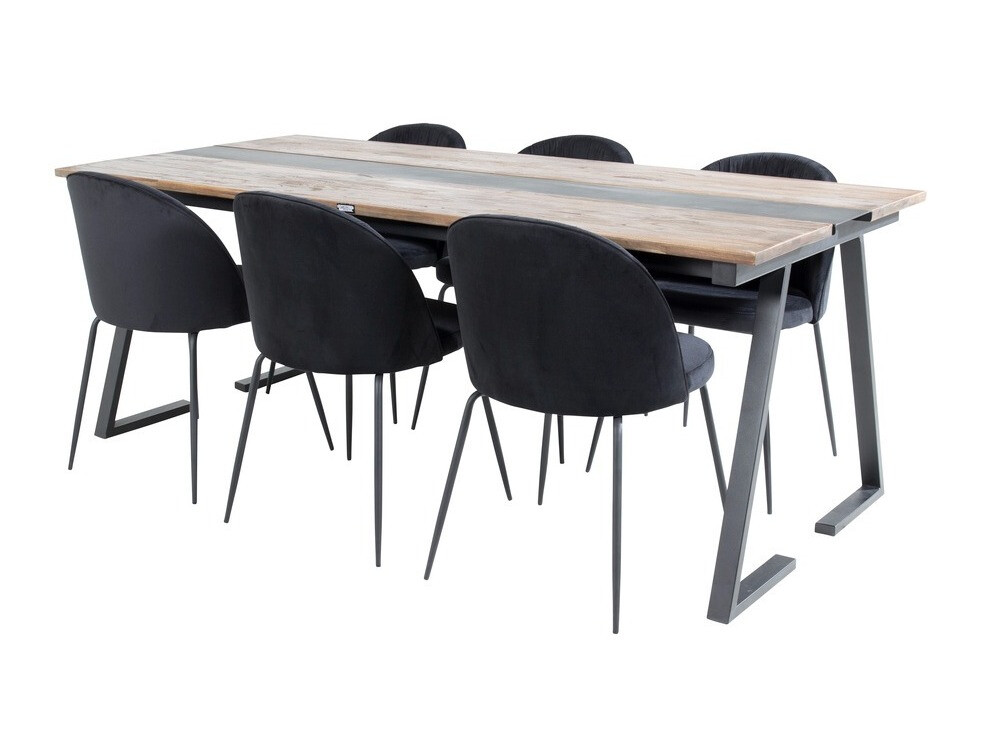 Conjunto de mesas y sillas para comedor Dallas 1943