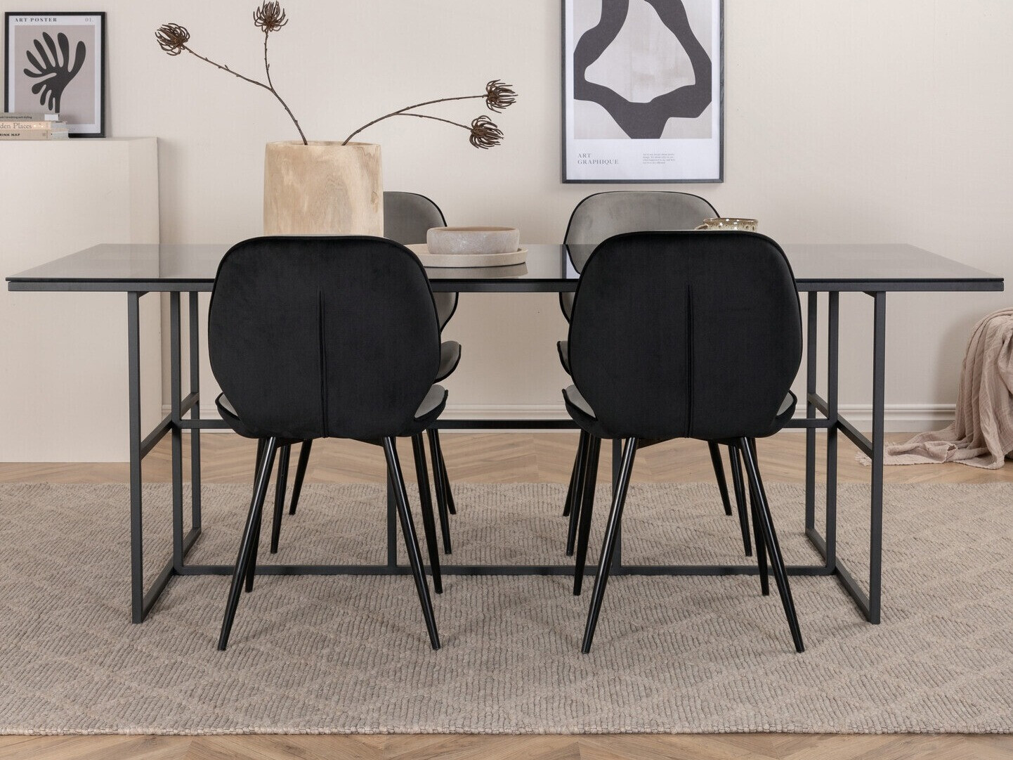 Conjunto de mesas y sillas para comedor Dallas 2649