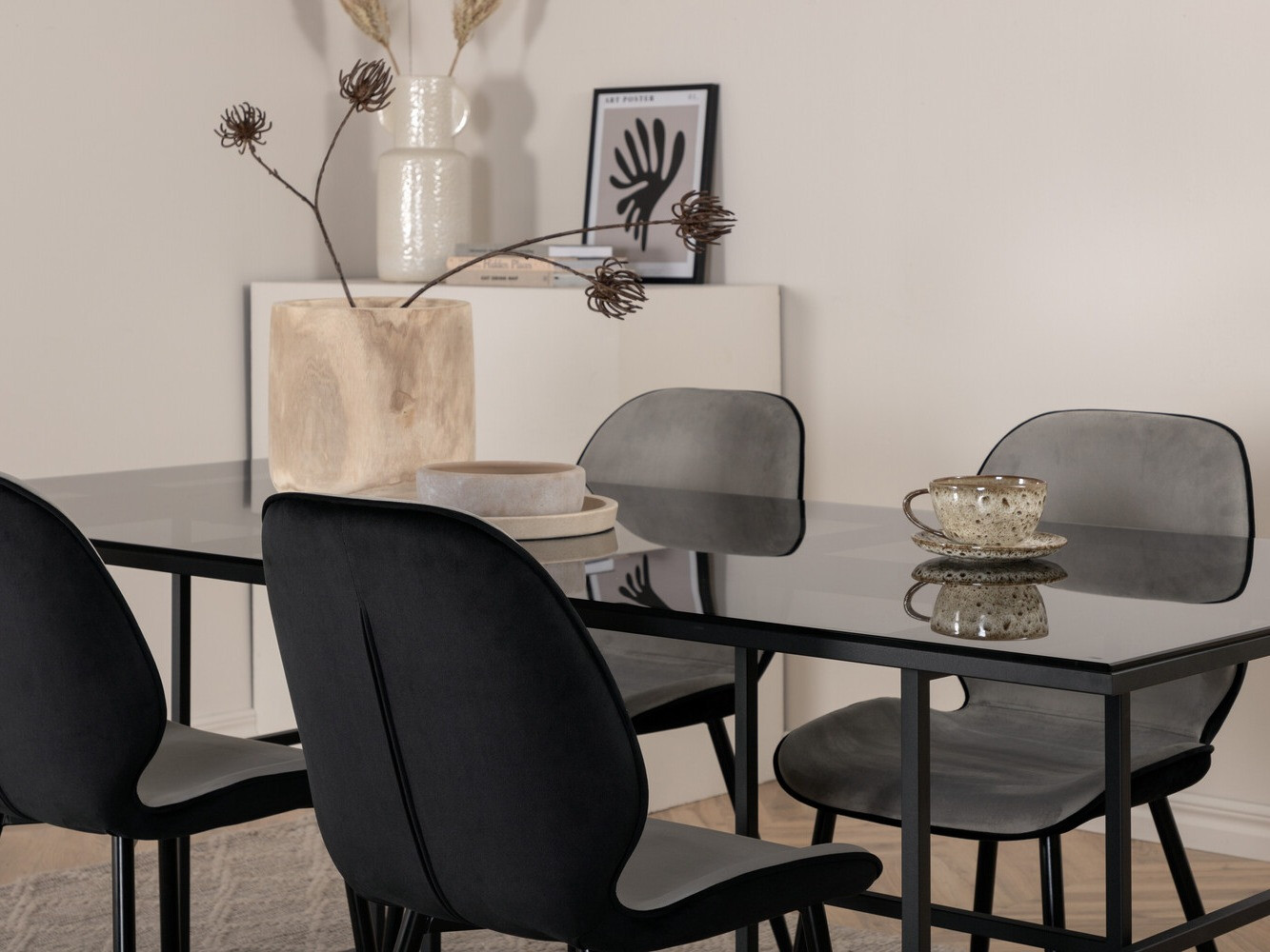 Conjunto de mesas y sillas para comedor Dallas 2649