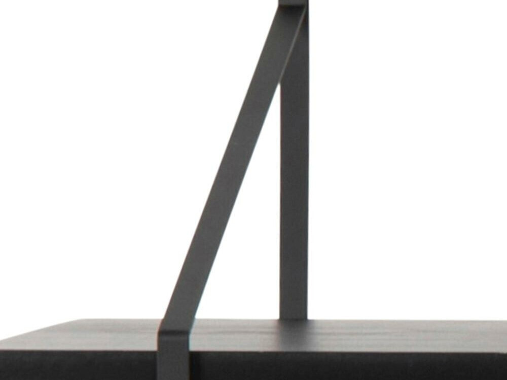 Estantería de pared Norsica 447 (Negro)