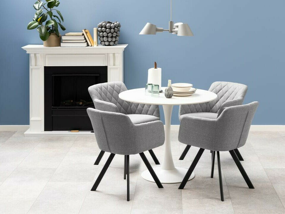 Mesa Norsica 616 (Mármol blanco)