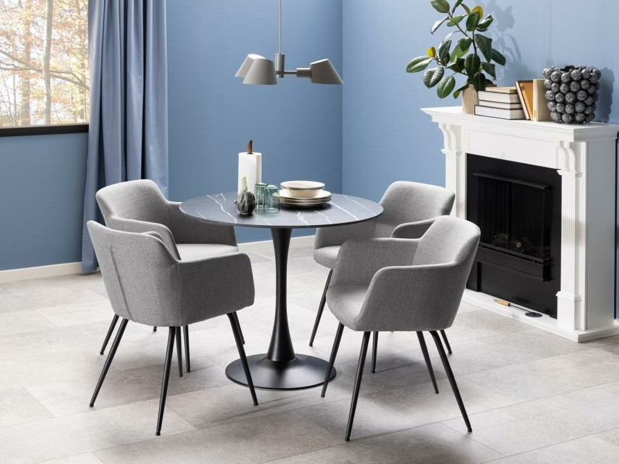 Mesa Norsica 616 (Mármol negro)