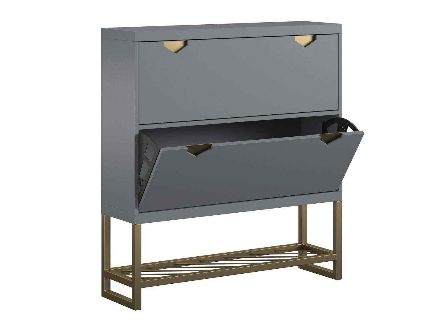 Zapatero CosmoLiving by Cosmopolitan 148 (Grafito + Dorado)