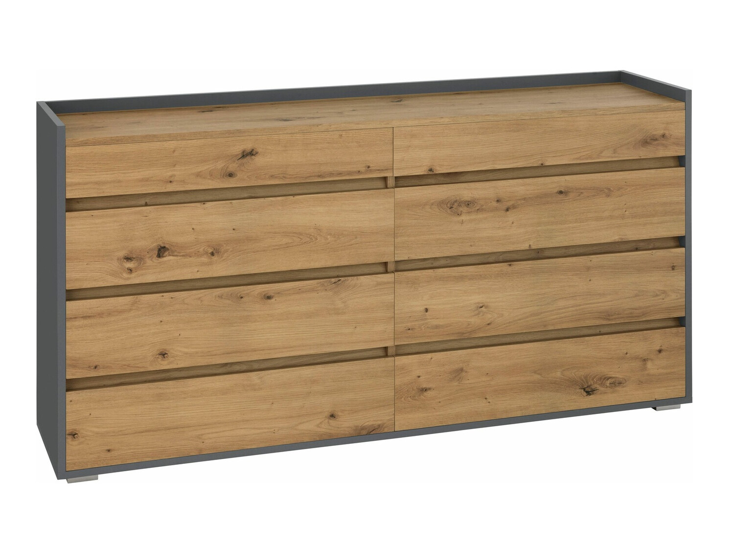 Cómoda Ruvciri 100 (Roble + Antracita)