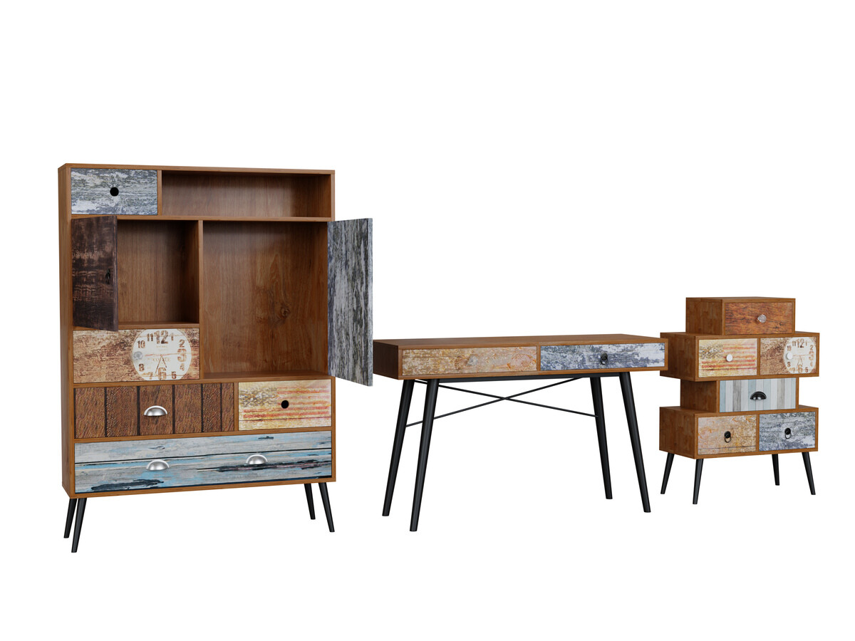 Conjunto para oficina en casa Evarmori 108