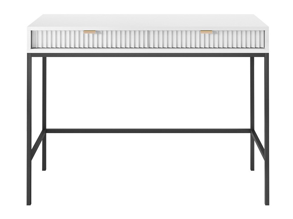 Mesa de oficina Lima L109 (Blanco + Negro)
