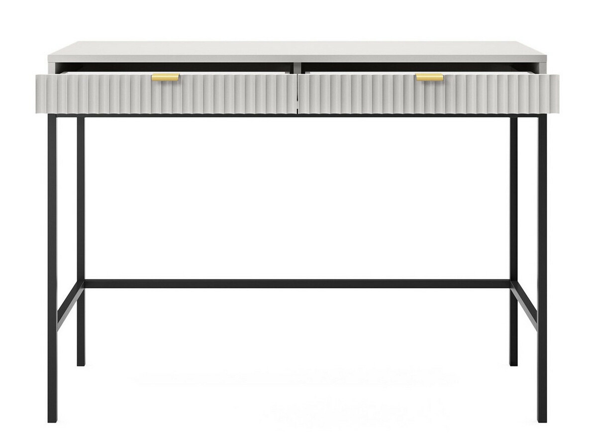 Mesa de oficina Lima L109 (Blanco + Negro)