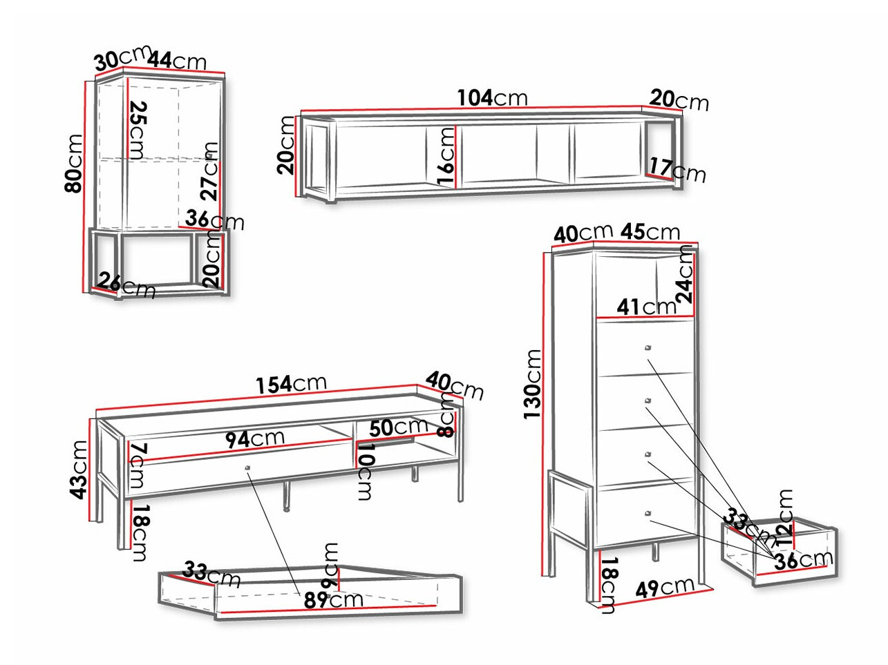 Conjunto de salón Toledo H109