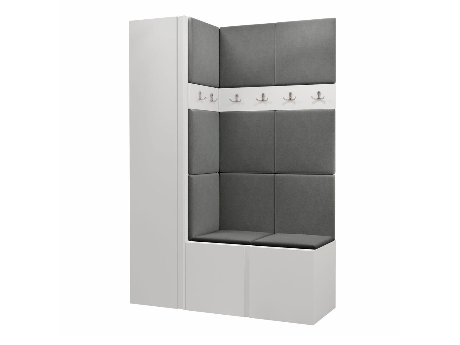 Conjunto para recibidor Hartford 471 (Blanco)