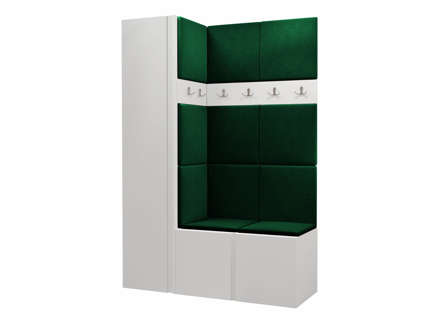 Conjunto para recibidor Hartford 471 (Blanco)