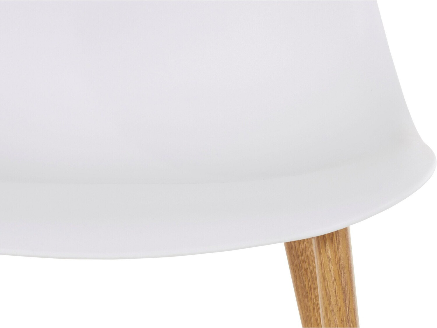 Conjunto de comedor Denton 1138 (Blanco + Roble)