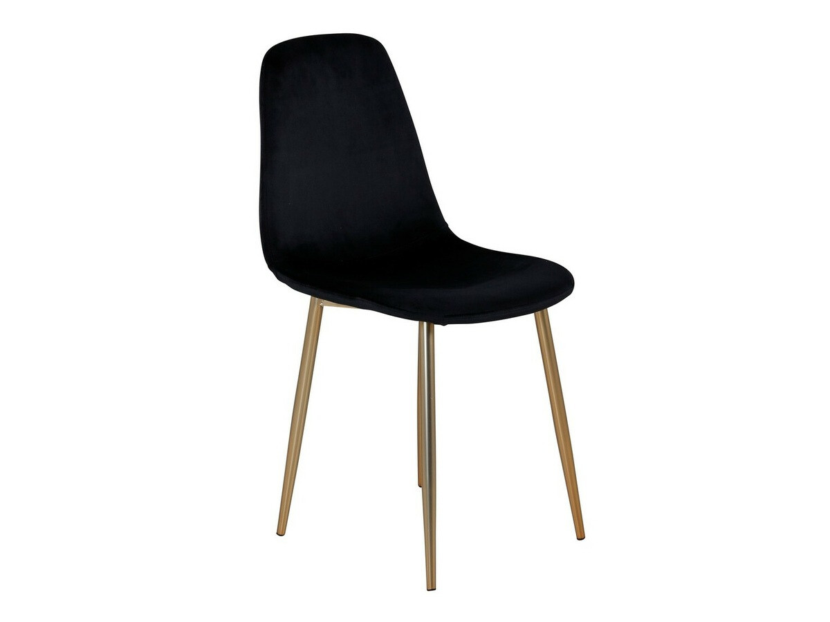 Conjunto de mesas y sillas para comedor Dallas 1220 (Negro + Dorado)