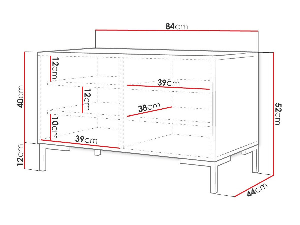 Zapatero Tivsoa 111 (Blanco + Dorado)