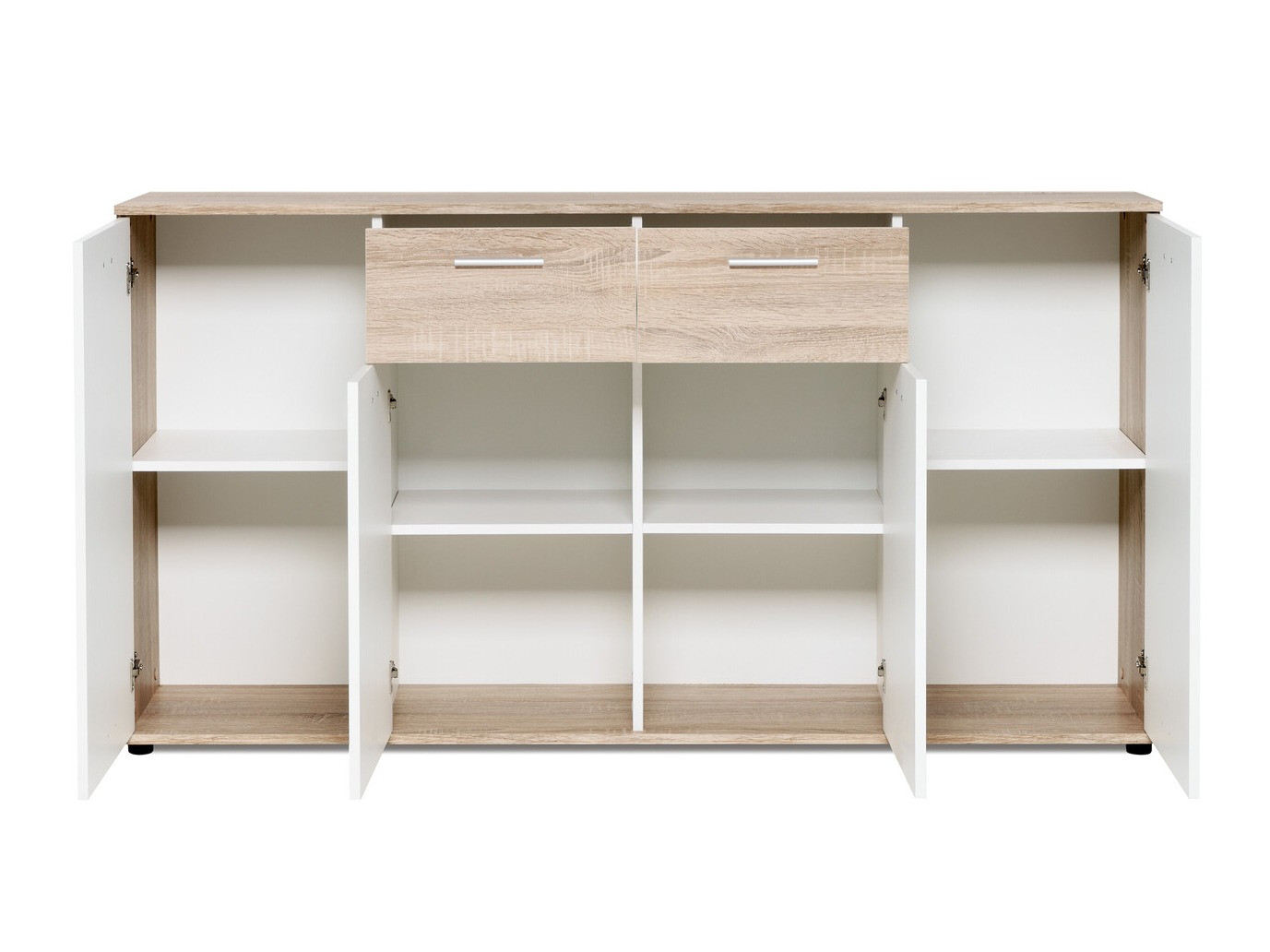 Cómoda Findlay 103 (Roble Sonoma + Blanco)