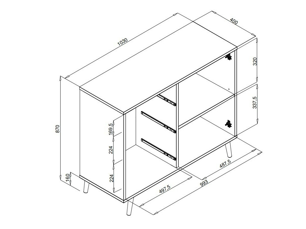 Cómoda Findlay A100
