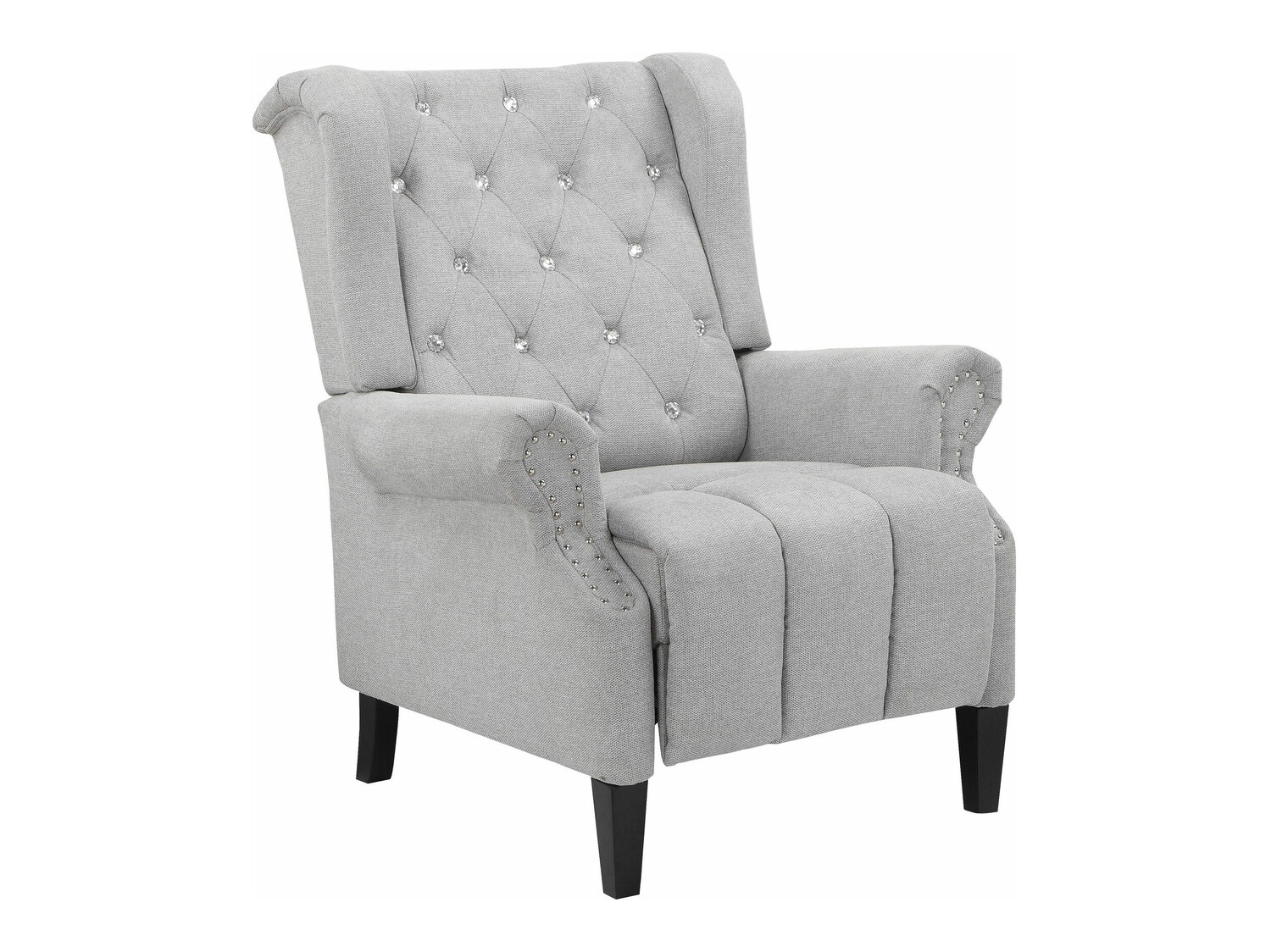 Sillón reclinable Denton 908 (Gris claro)