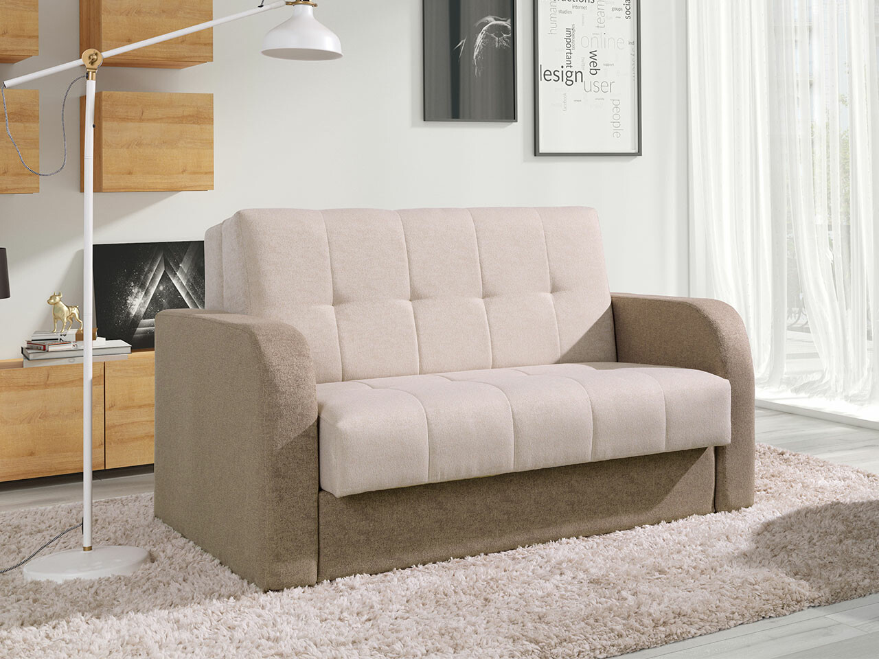 Sofá-cama Providence 105 (Lotus 4 + Lotus 1)