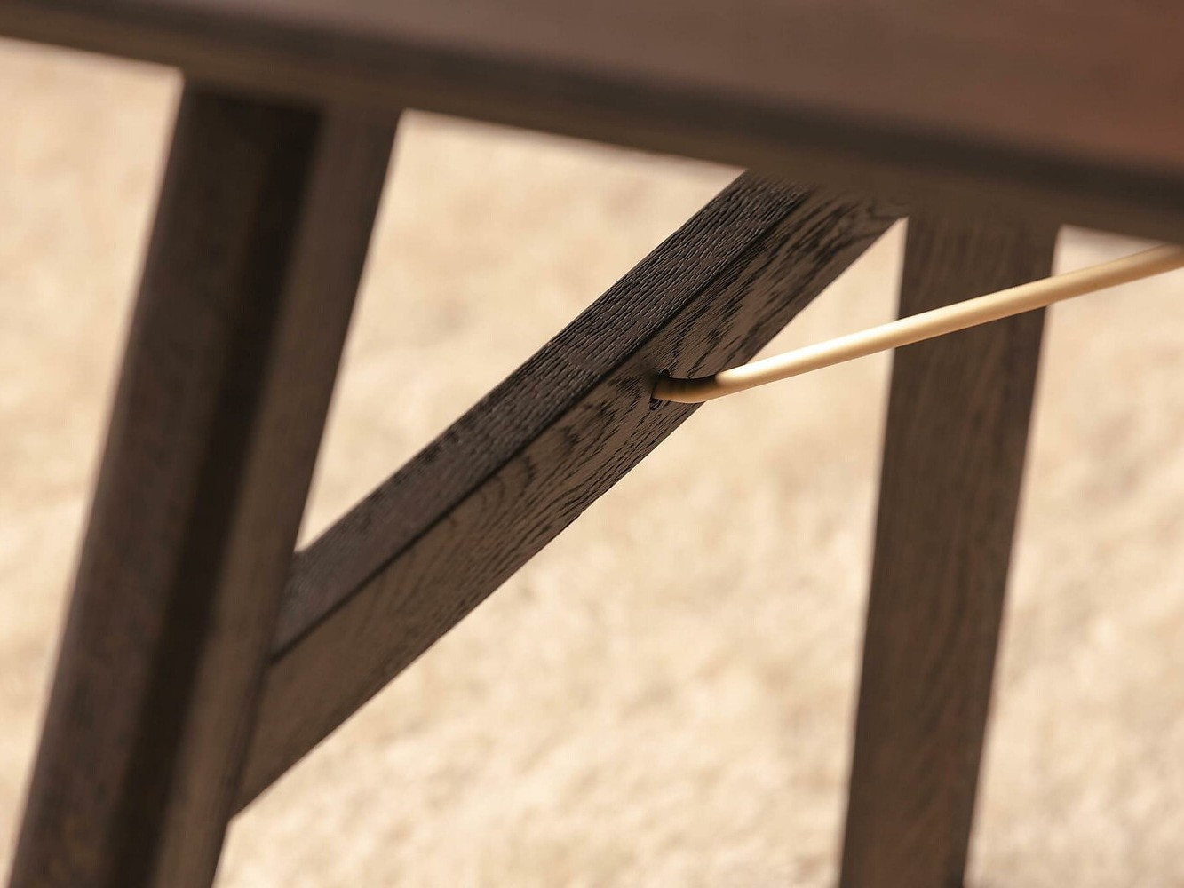 Conjunto de comedor Parkland 375 (Nuez + Negro)