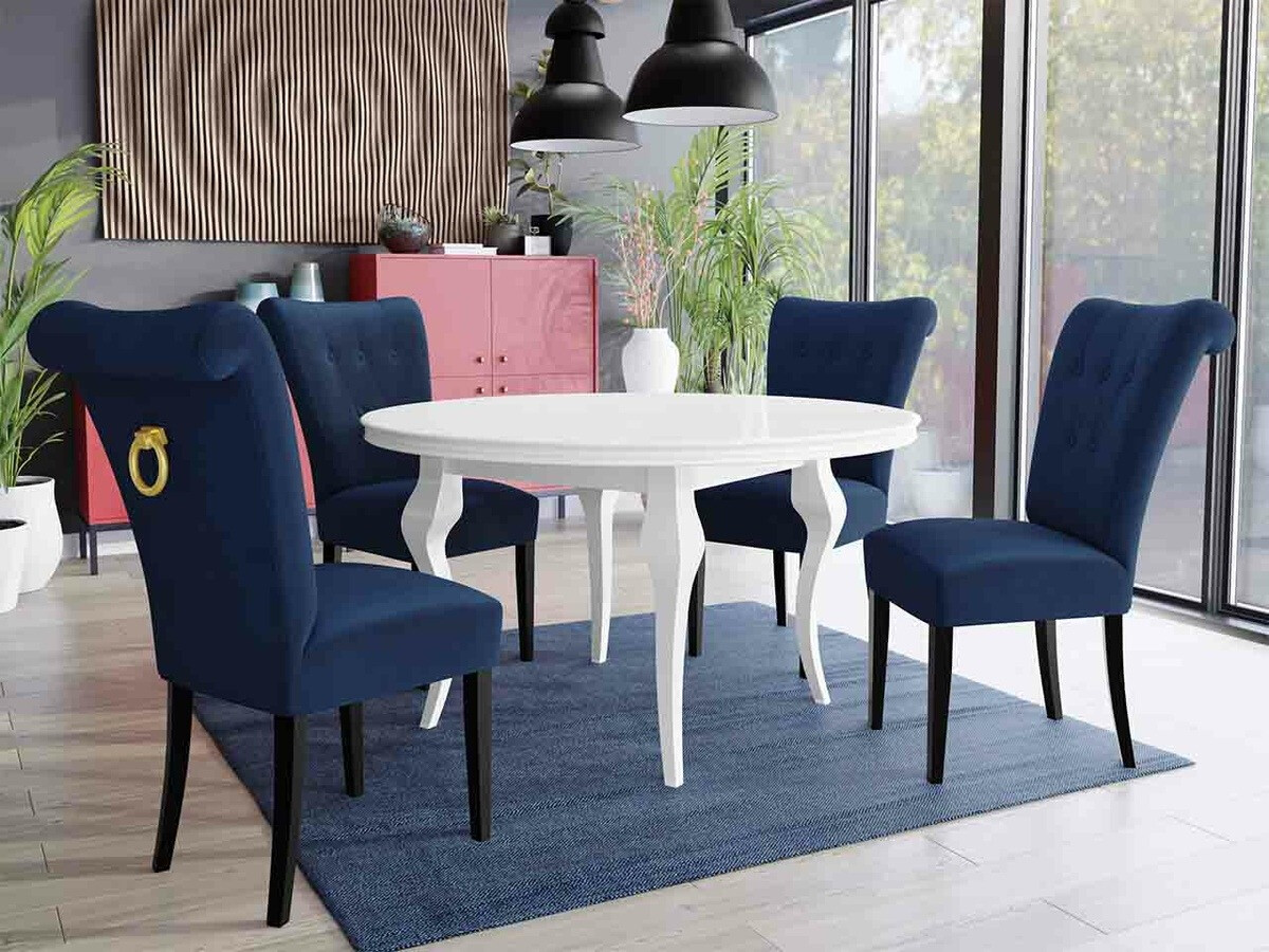 Conjunto de comedor Racine 142 (Dorado)