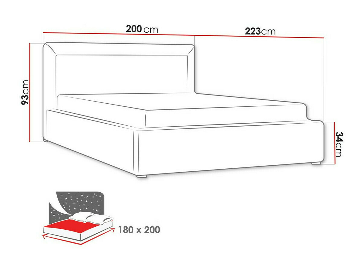 Cama Pomona 100 (Malmo 13 380)