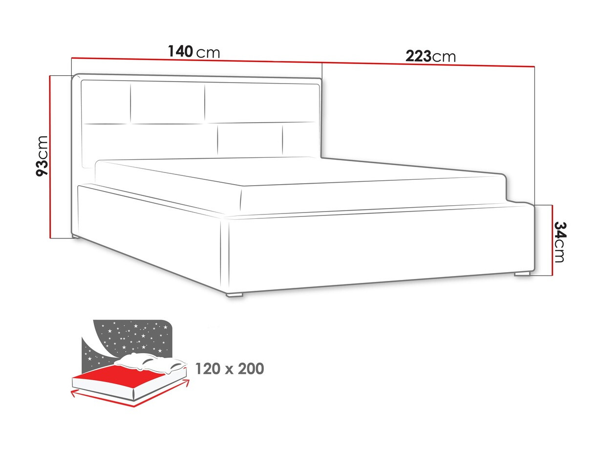 Cama Pomona 104 (Victoria 14 867)