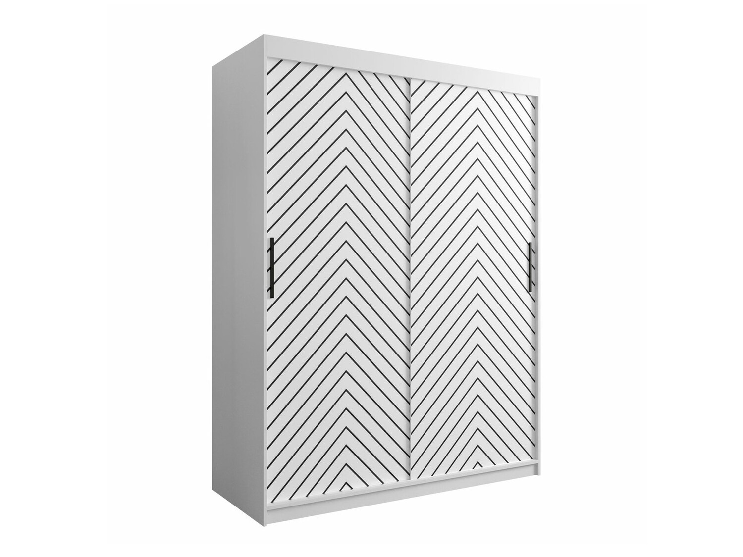 Armario Hartford 310 (Blanco + Negro)