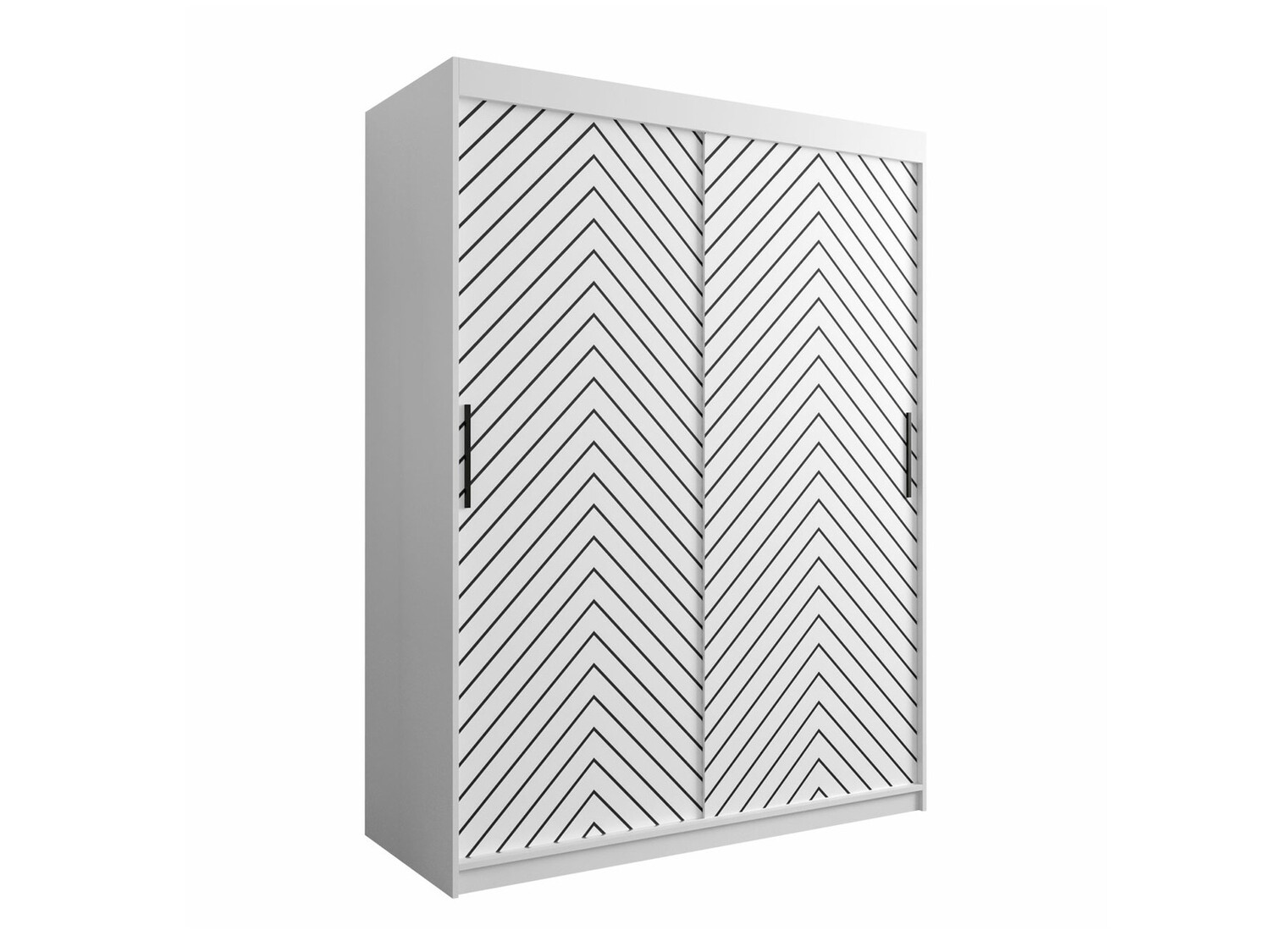 Armario Hartford 310 (Blanco + Negro)