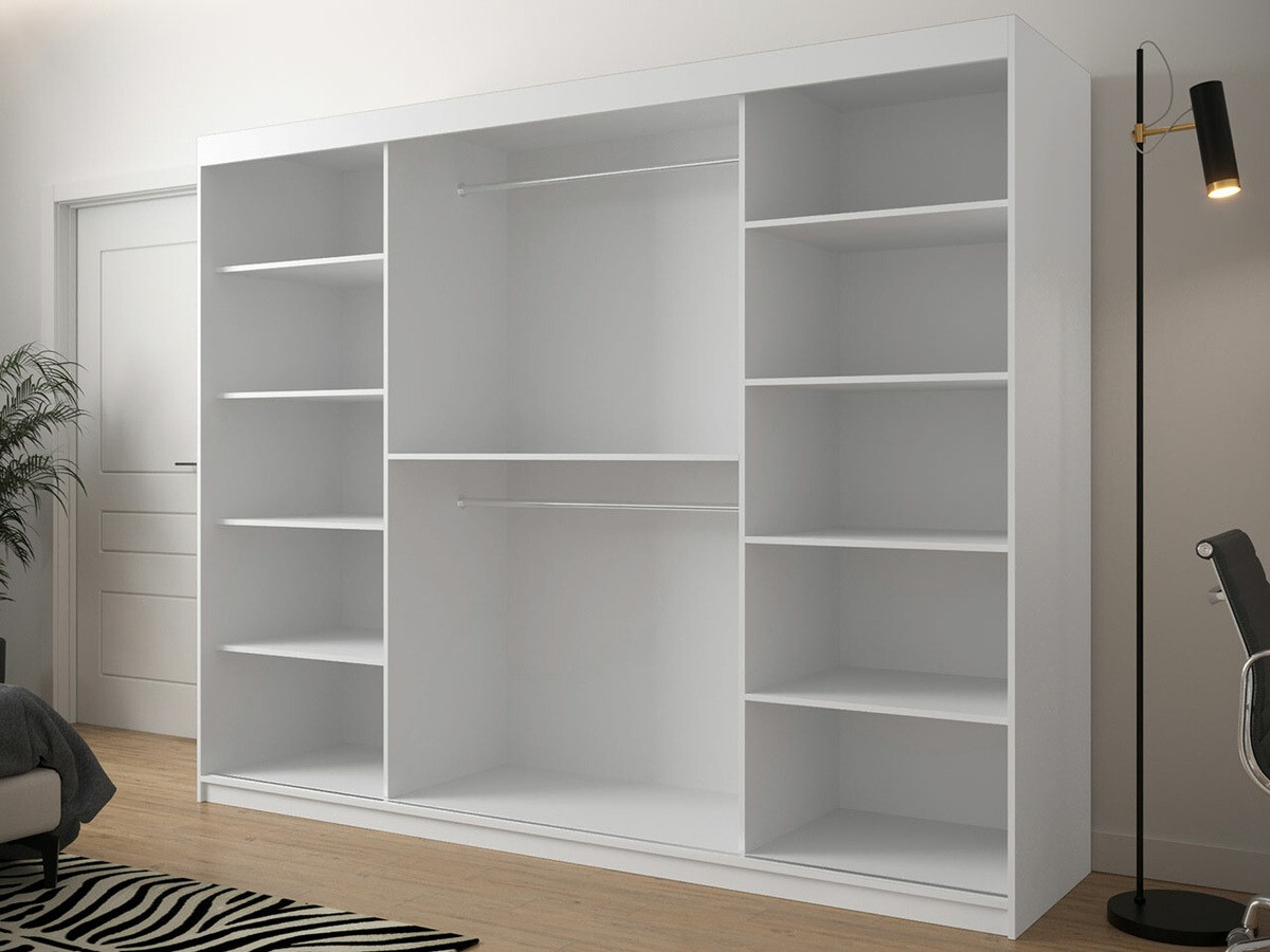 Armario Hartford 316 (Blanco + Negro)