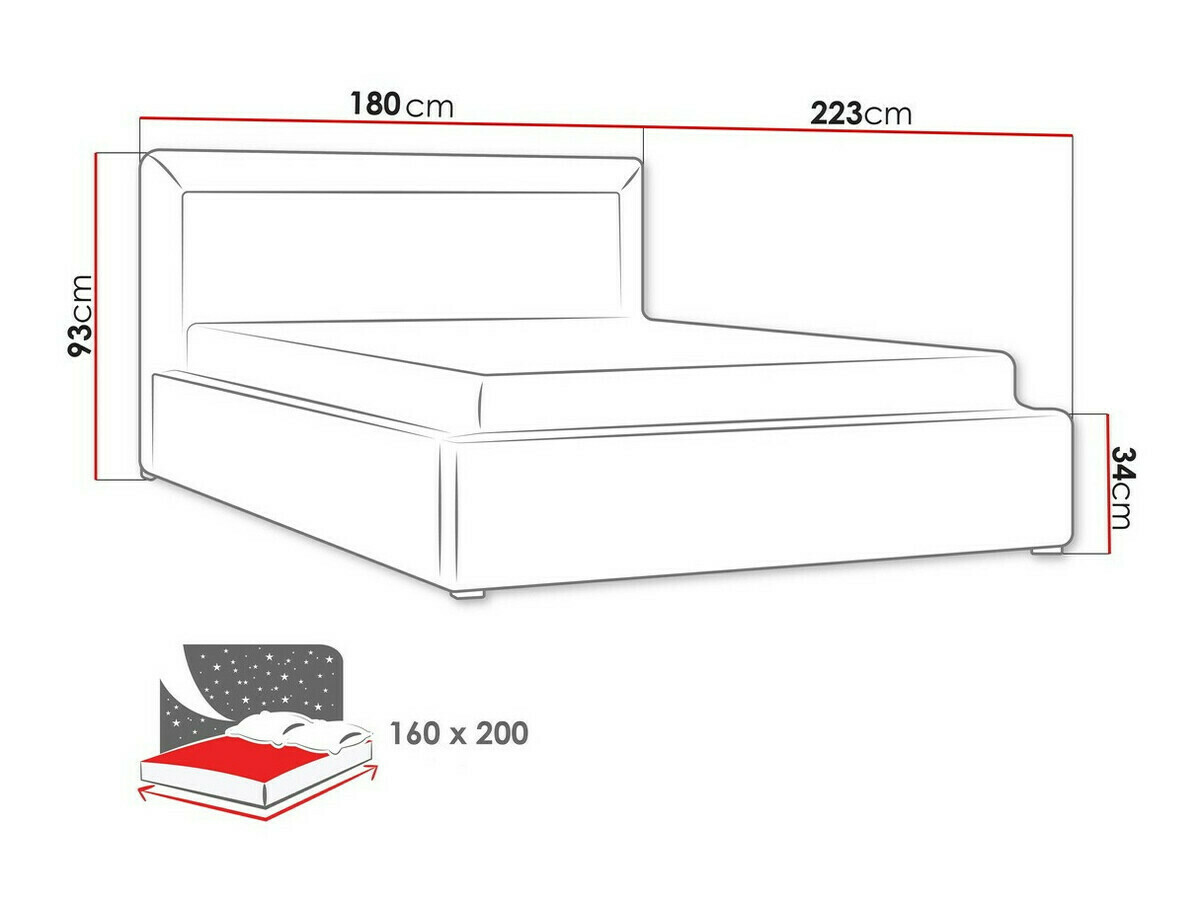 Cama Pomona 101 (Malmo 13 380)
