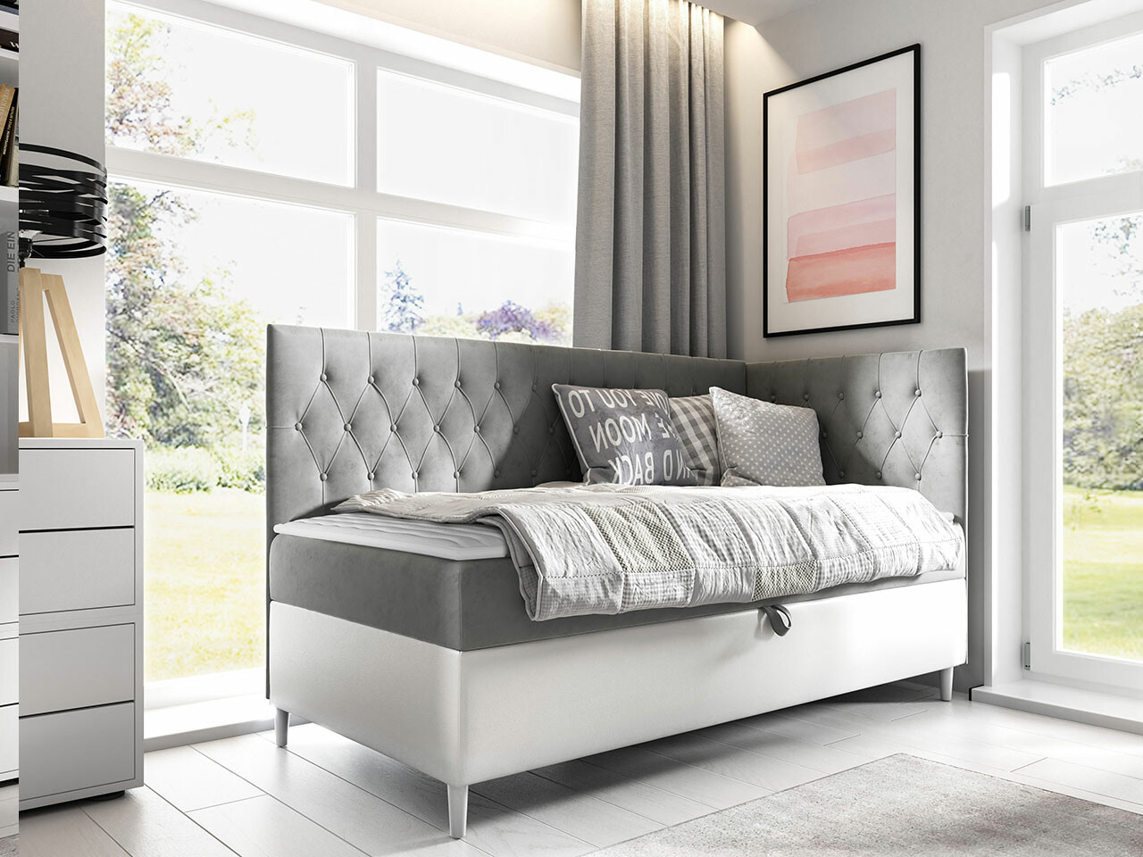 Cama continental Baltimore 167 (Soft 017 + Fresh 14)