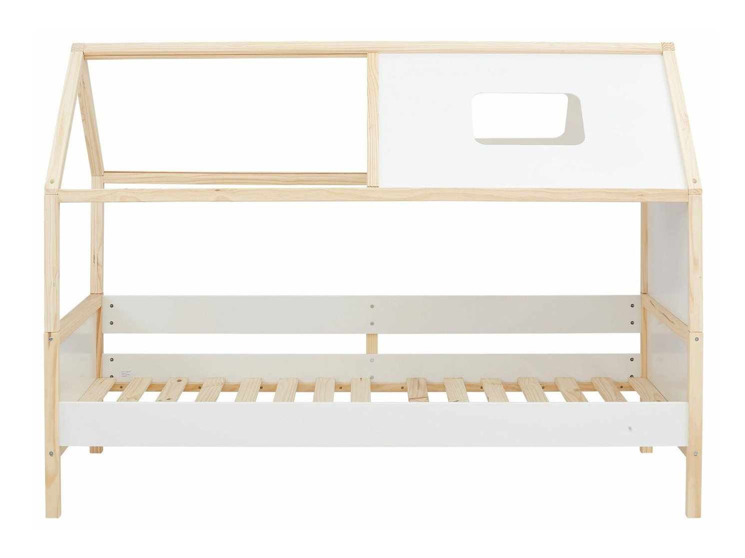 Cama Fenmele 110 (Blanco + Luminoso madera)