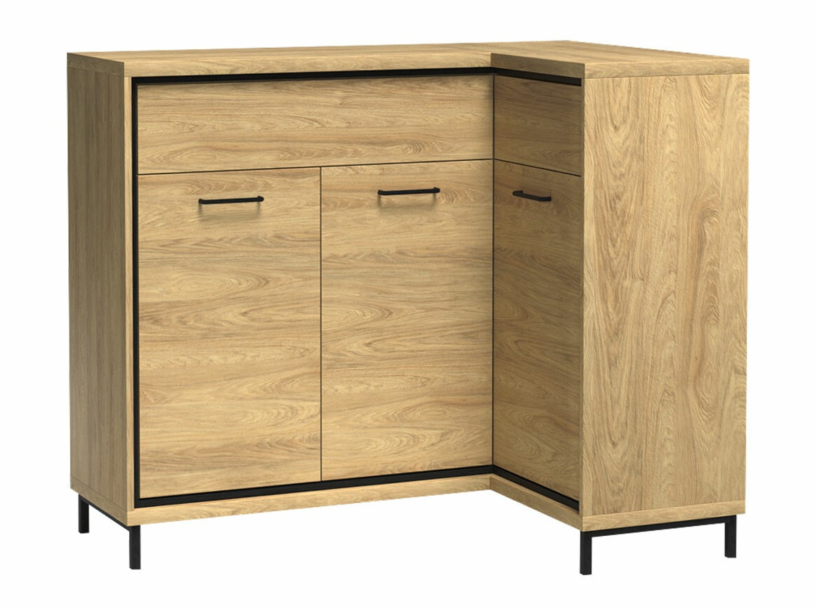 Cajonera de rincón Etrmoni 106 (Luminoso madera)