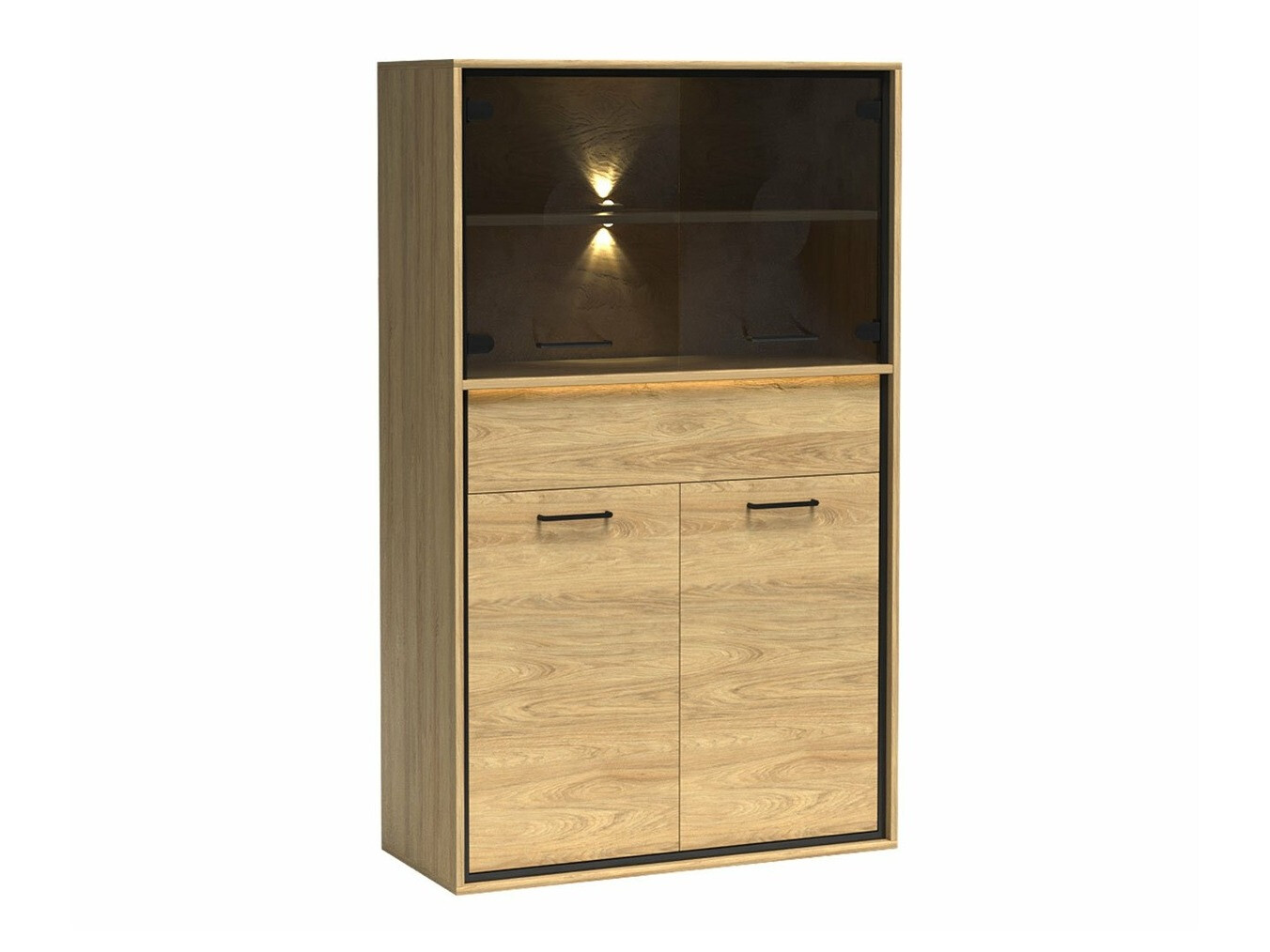 Estantería Etrmoni 107 (Luminoso madera)