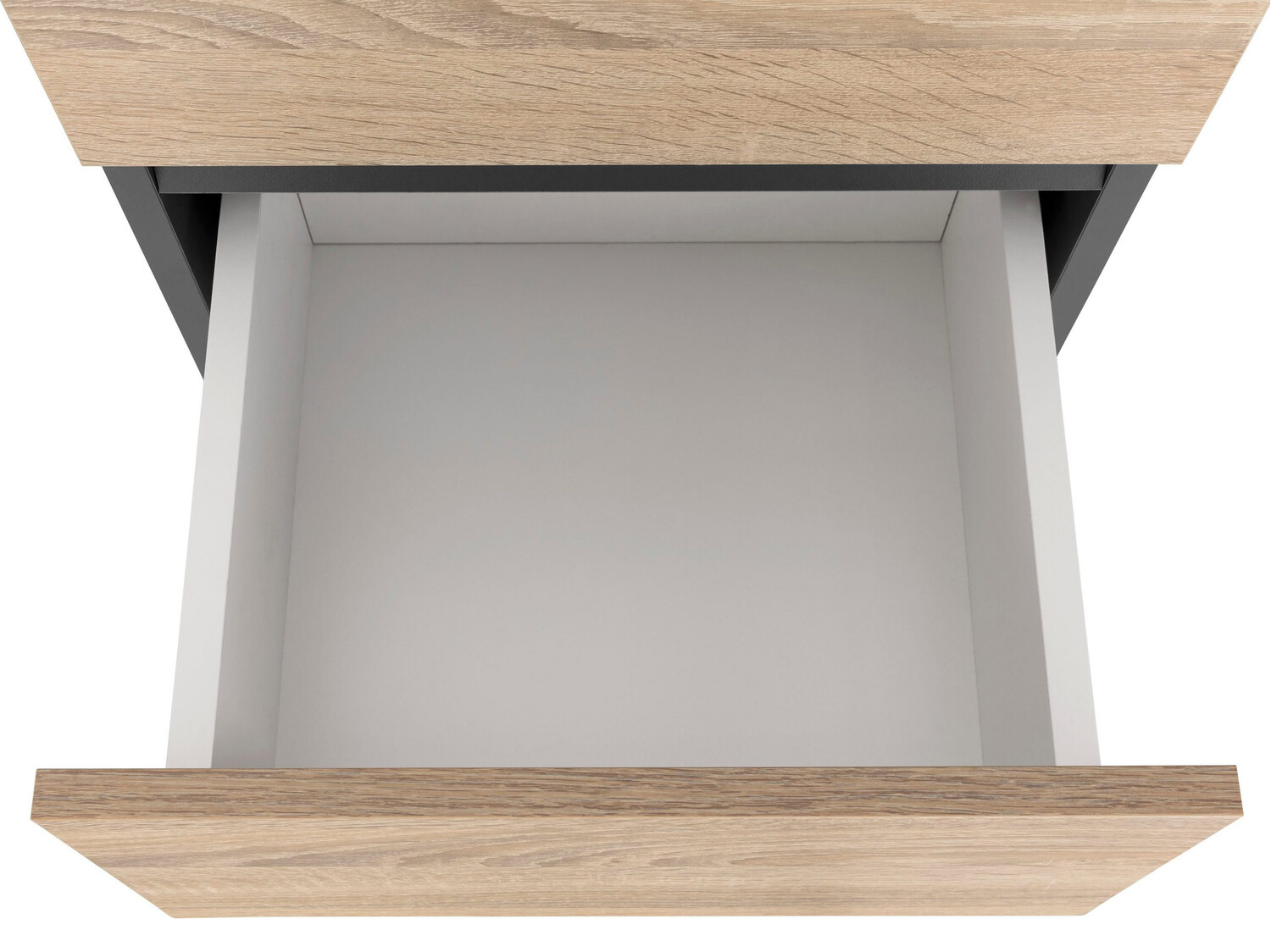 Armario de pie para baño Soncamu 102 (Antracita + Roble)