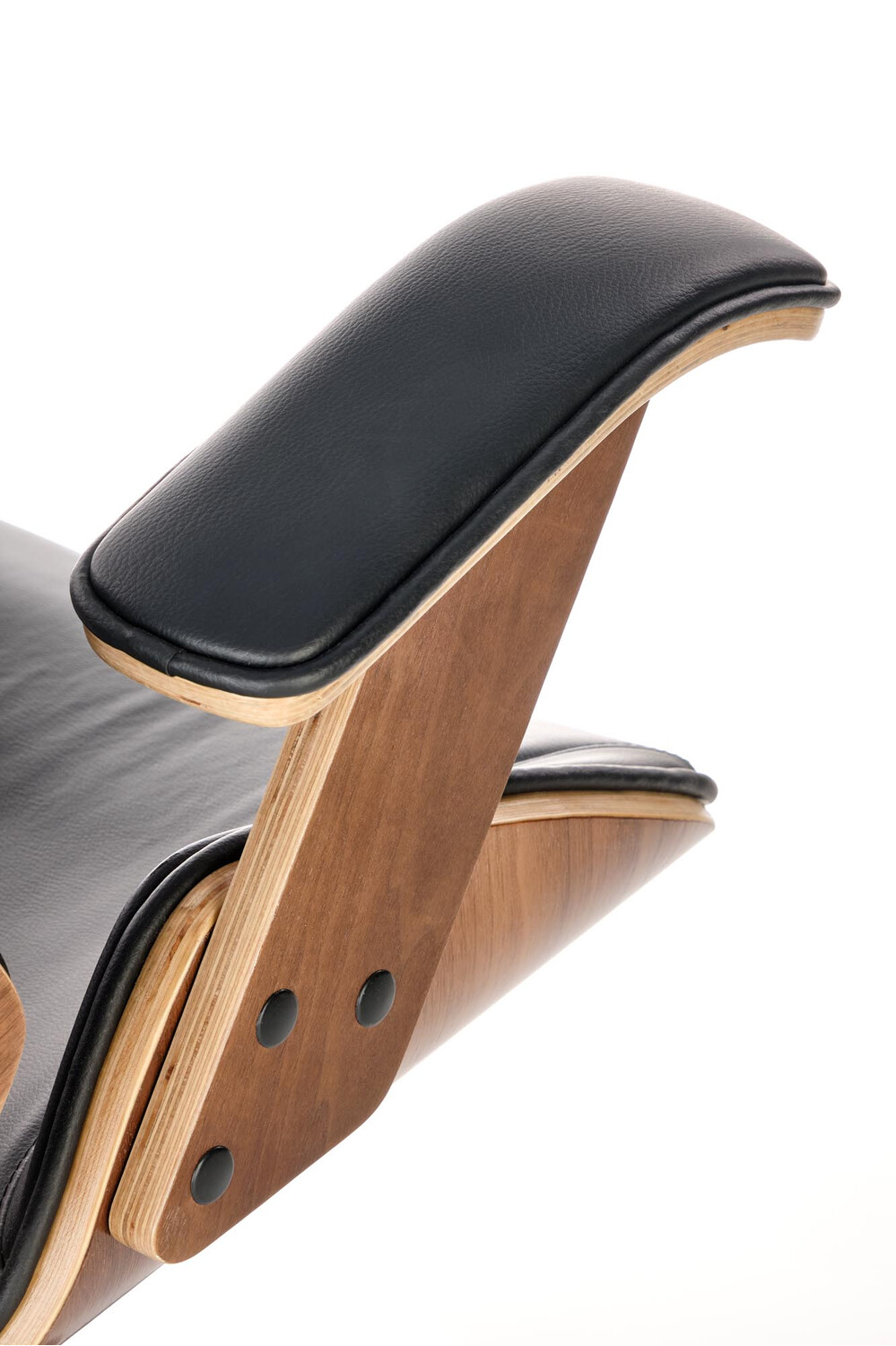 Silla de oficina Houston 1490 (Negro + Nuez)